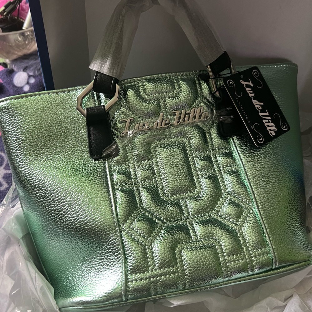 Lux de Ville mini palm beach tote🌴